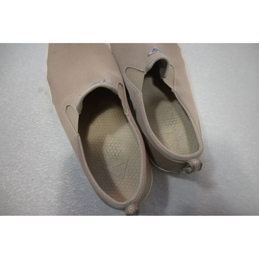 Columbia PFG Bahama Vent Slip‎ On Mens 11.5 Tan Good YM0746-271 Boat Shoes